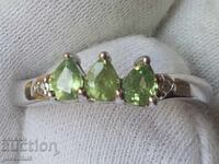 ΑΡΓΥΡΟ ΔΑΧΤΥΛΙΔΙ ΜΕ ΔΕΜΑΝΤΟΕΙΔΗ (ΜΑΔΑΓΑΣΚΑΡΗ) ΠΙΣΤΟΠΟΙΗΤΙΚΟ