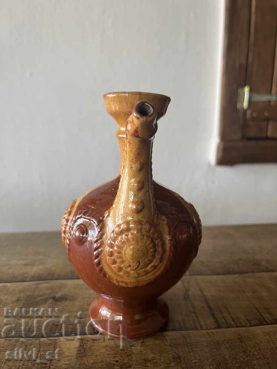 Ceramic jug / carafe for rakia, wine with price 15.00 BGN | € 7.67 Ceramic jug / carafe for rakia, wine with price 15.00 BGN | € 7.67