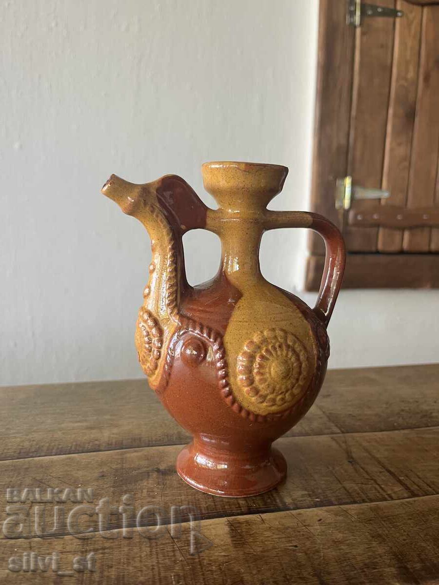 Delivery of Ceramic jug / carafe for rakia, wine Delivery of Ceramic jug / carafe for rakia, wine