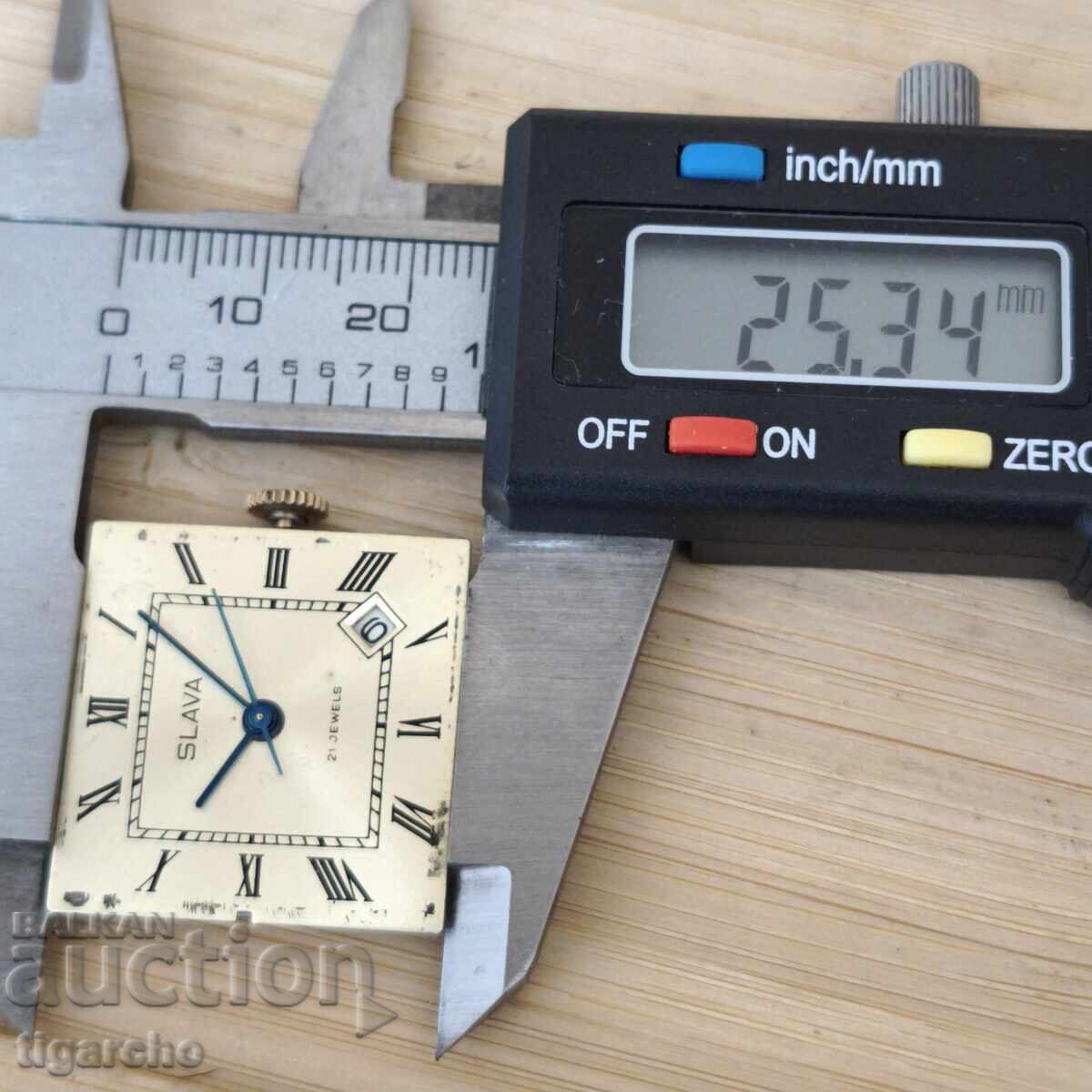 Μηχανισμός ανδρικού ρολογιού Slava - 5