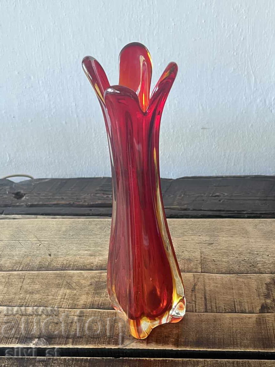 Murano Vase / Unique Retro Style Vase Murano Vase / Unique Retro Style Vase