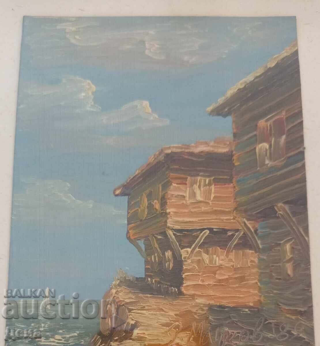 Pictură Raicho Machkov 1989 cu preț 45.00 BGN | € 23.01 Pictură Raicho Machkov 1989 cu preț 45.00 BGN | € 23.01