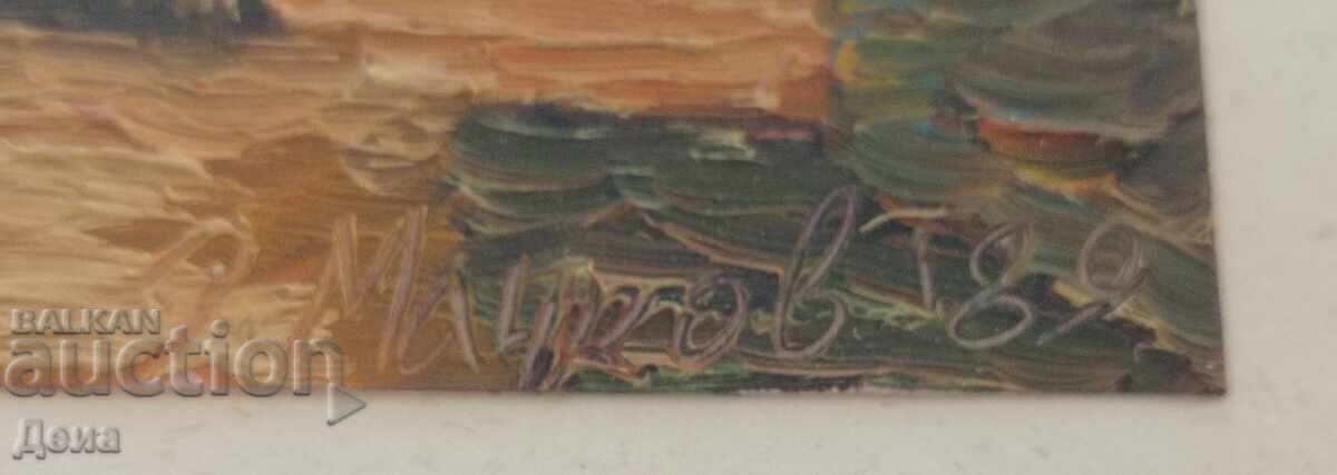 Licitație Pictură Raicho Machkov 1989 Licitație Pictură Raicho Machkov 1989