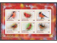 Καθαρές γραμματόσημα σε μικρό φύλλο Fauna Πουλιά 2017 από Μαυριτανία