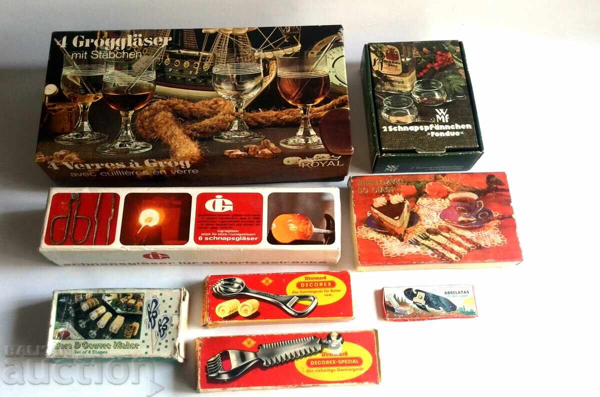 Για Ρετρό κουζίνα, κούπες και μαγειρικά σκεύη Για Ρετρό κουζίνα, κούπες και μαγειρικά σκεύη