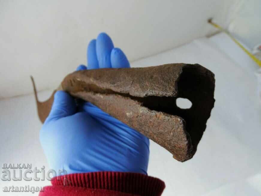 Παράδοση Αρχαίο σιδερένιο μεγάλο μαχαίρι, δρεπάνι Κοσέρ – πολύ σπάνιο