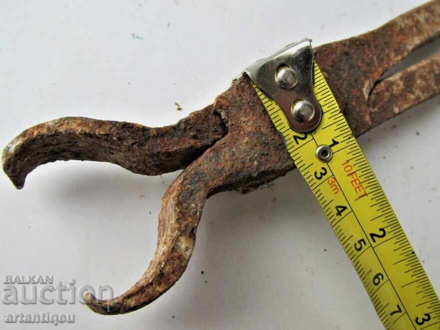 Ancient Medieval Iron Blacksmith's Tongs with price 40.00 BGN | € 20.45