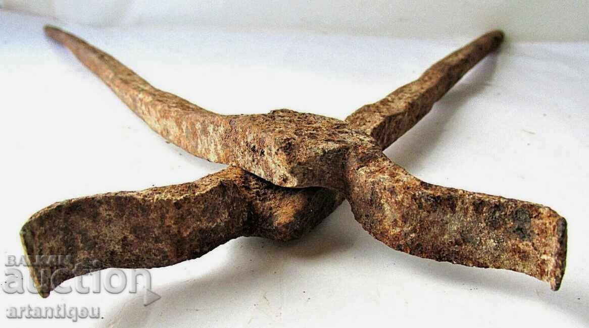 Ancient Medieval Iron Blacksmith's Tongs - 5