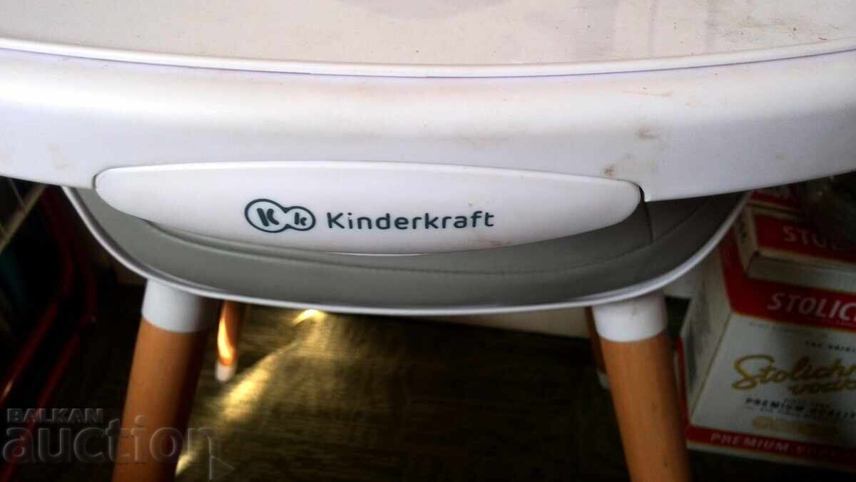 Licitație Scaun de masă 2 în 1 KinderKraft FINI, Gri