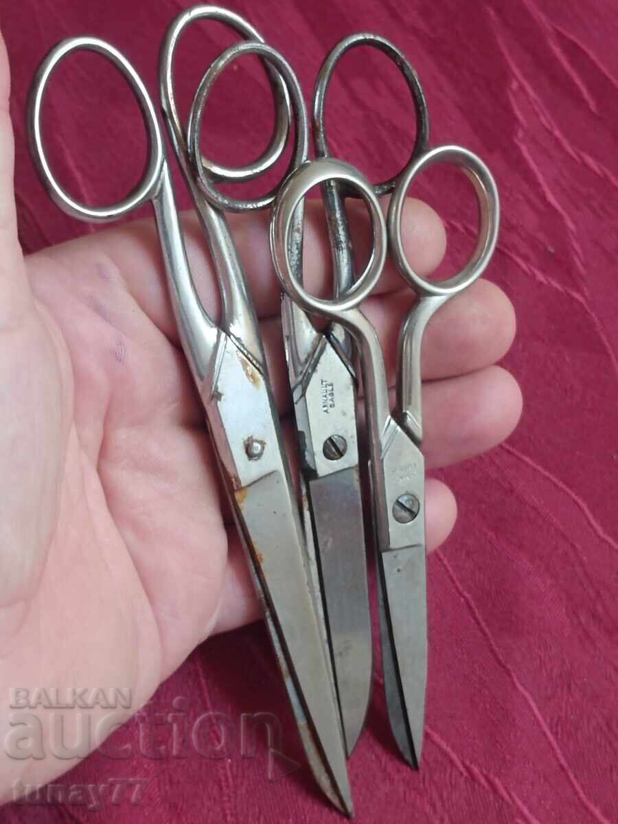 Lot de foarfece vechi cu marcaje - 6