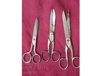 Lot de foarfece vechi cu marcaje