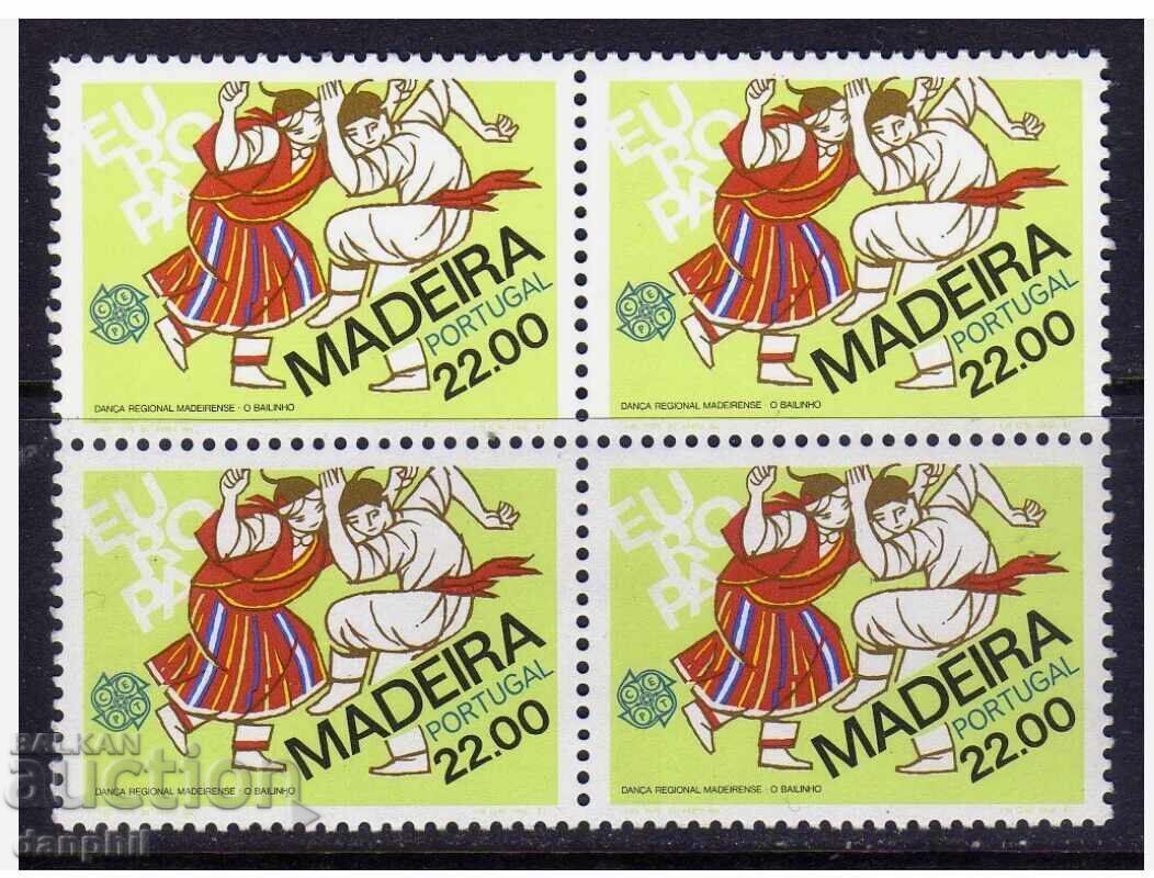 Portugal Madeira 1981 Europe CEPT (**) mint set x4