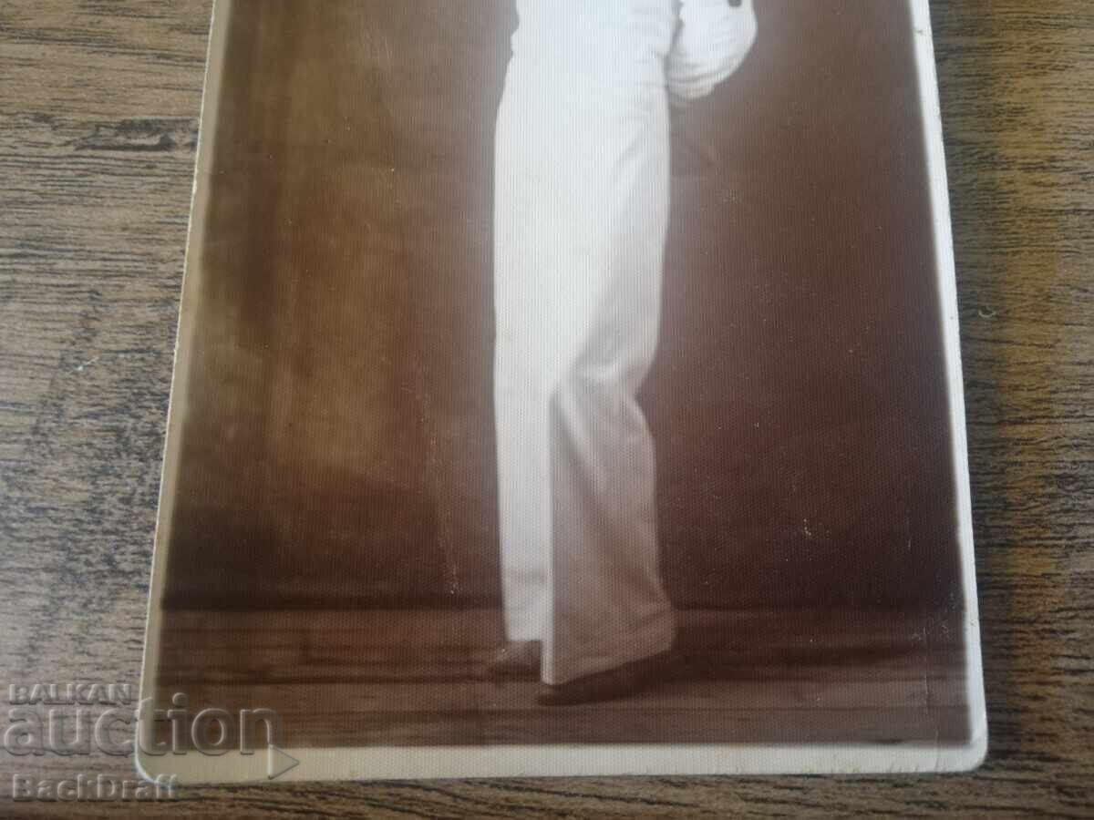 Παράδοση Παλιά Στρατιωτική Φωτογραφία Βασιλικός Ναύτης, Ναύτης με στολή