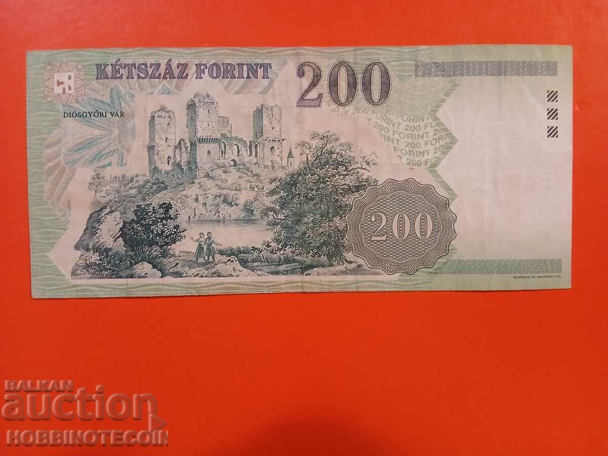 HUNGARY 200 Forint issue - 1998 with price 3.89 BGN | € 1.99