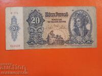 HUNGARY 20 Pengő issue 1941
