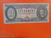 HUNGARY 10 Forint issue - 1962