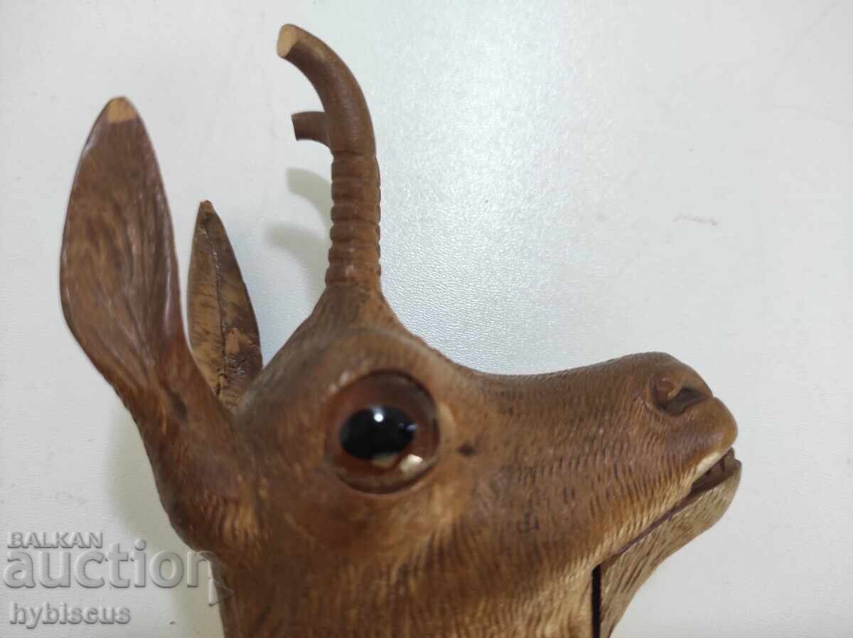 Delivery of Antique carved wooden nutcracker from Montenegro