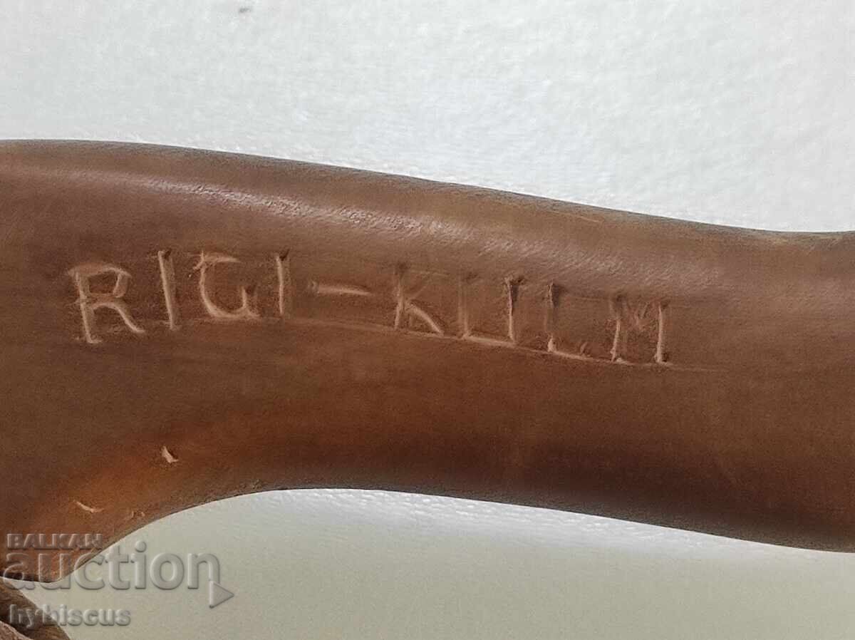 Αντίκα σκαλιστή ξύλινη καρυοθραύστης από Μαυροβούνιο - 5