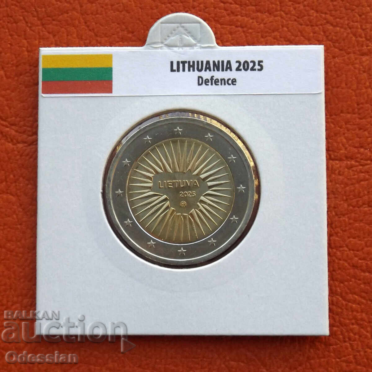 Lithuania • 2 Euro • National Defense • 2025 Lithuania • 2 Euro • National Defense • 2025