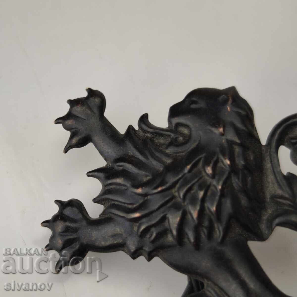 Παράδοση Παλιά στρατιωτική κοκάρδα λιοντάρι 90s βουλγαρικός στρατός #6137