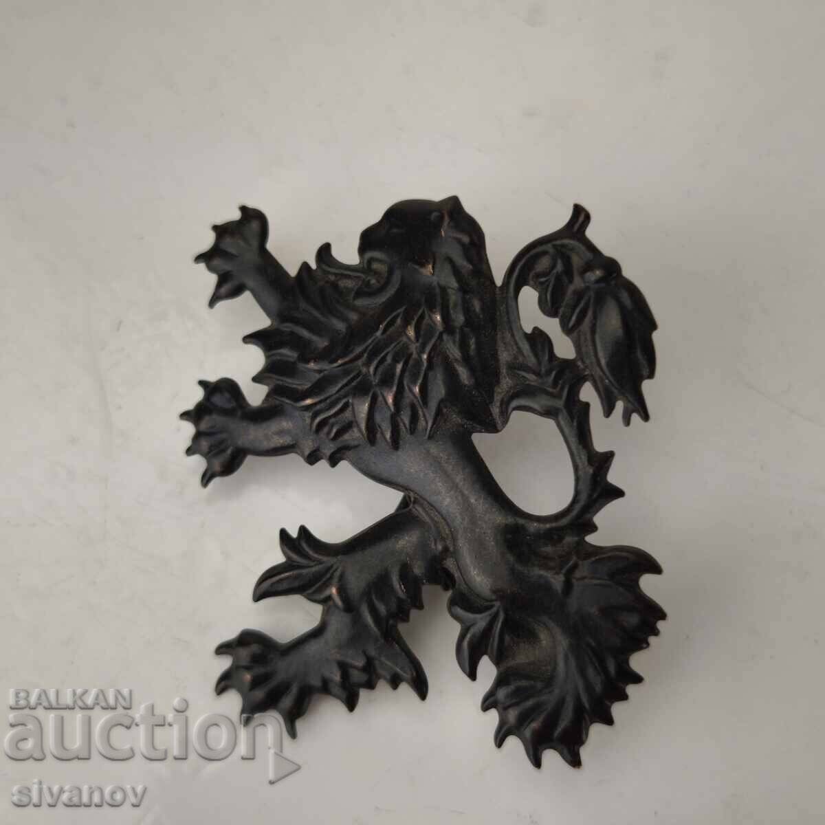 Παλιά στρατιωτική κοκάρδα λιοντάρι 90s βουλγαρικός στρατός #6137