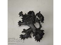 Стара войнишка кокарда лъвче 90те българска армия #6137