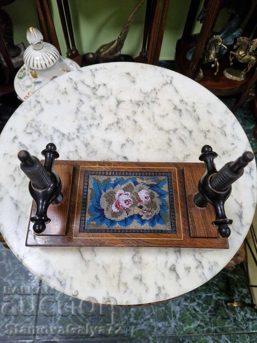 Rare antique English unique card press with price 266.00 BGN | € 136.00