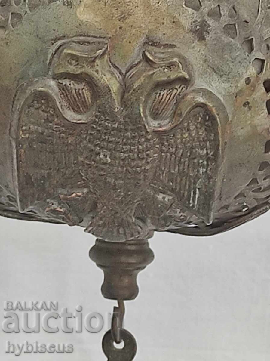 Licitație Candelă secolul 19. Alamă Licitație Candelă secolul 19. Alamă