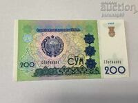 Uzbekistan 200 Sum 1997 Year UNC