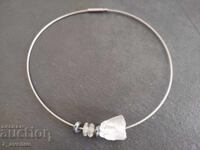 Gherdan, colier, bijuterie, Cristal de stâncă și altele. 10.08.2025