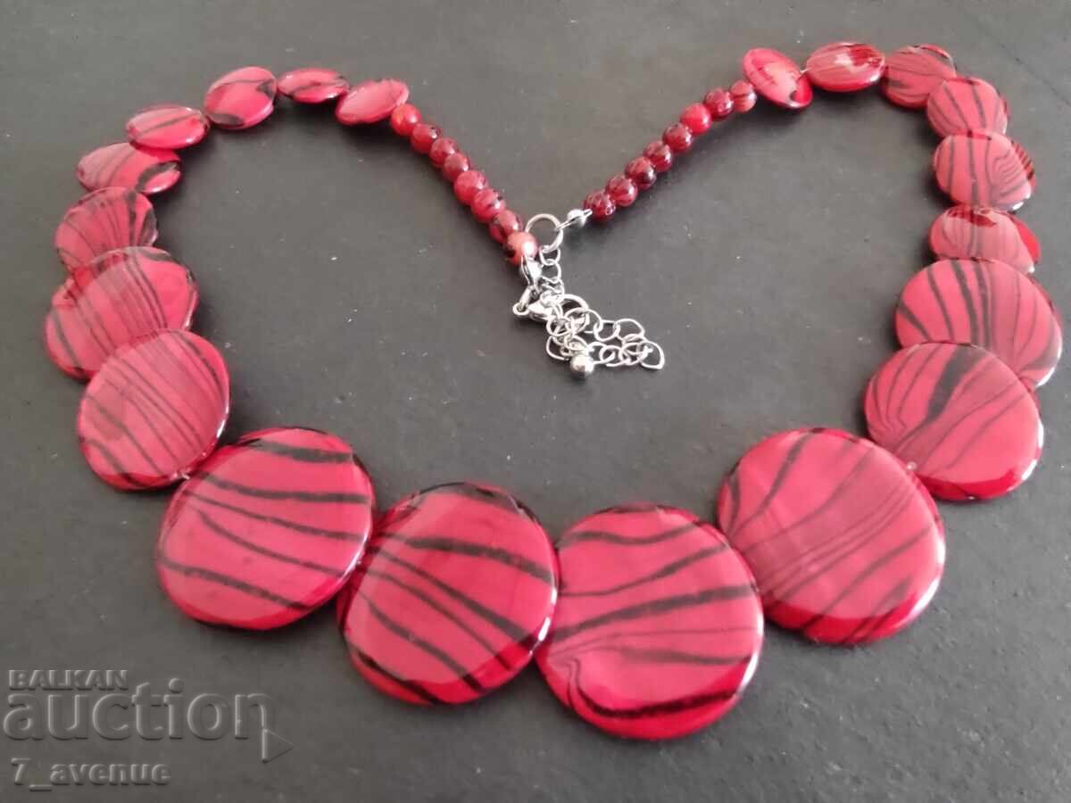 Гердан, колие, накит, красив цвят, 70те10.08.2025 - 5