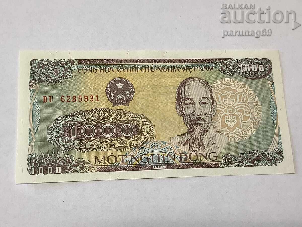 Vietnam 1000 Dong 1988 UNC