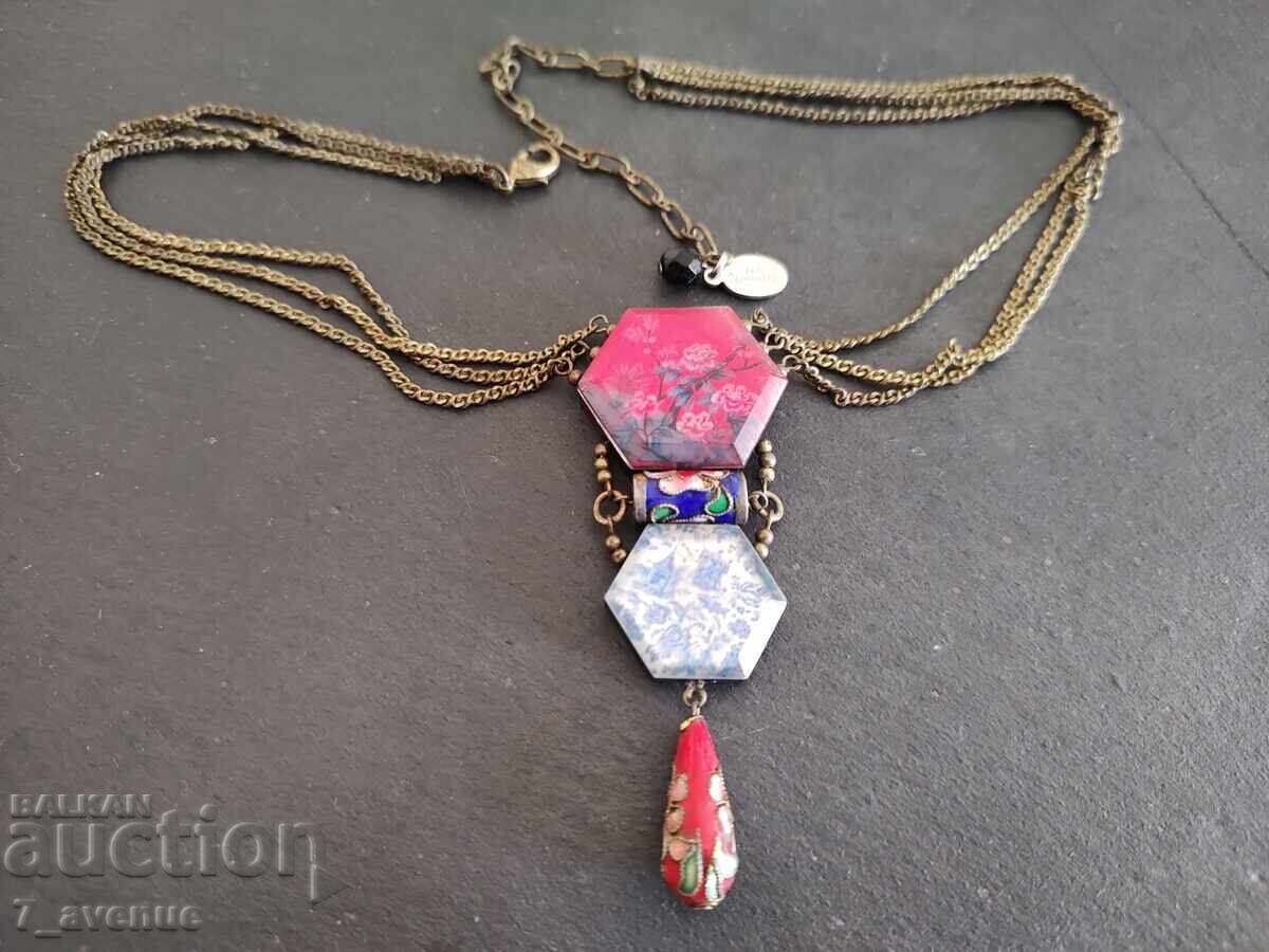 Necklace, pendant, jewelry, branded art jewel, 10.08.2025