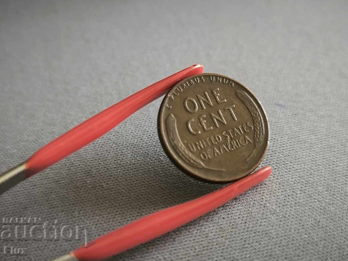 Monedă - SUA - 1 cent | 1946; Seria D
