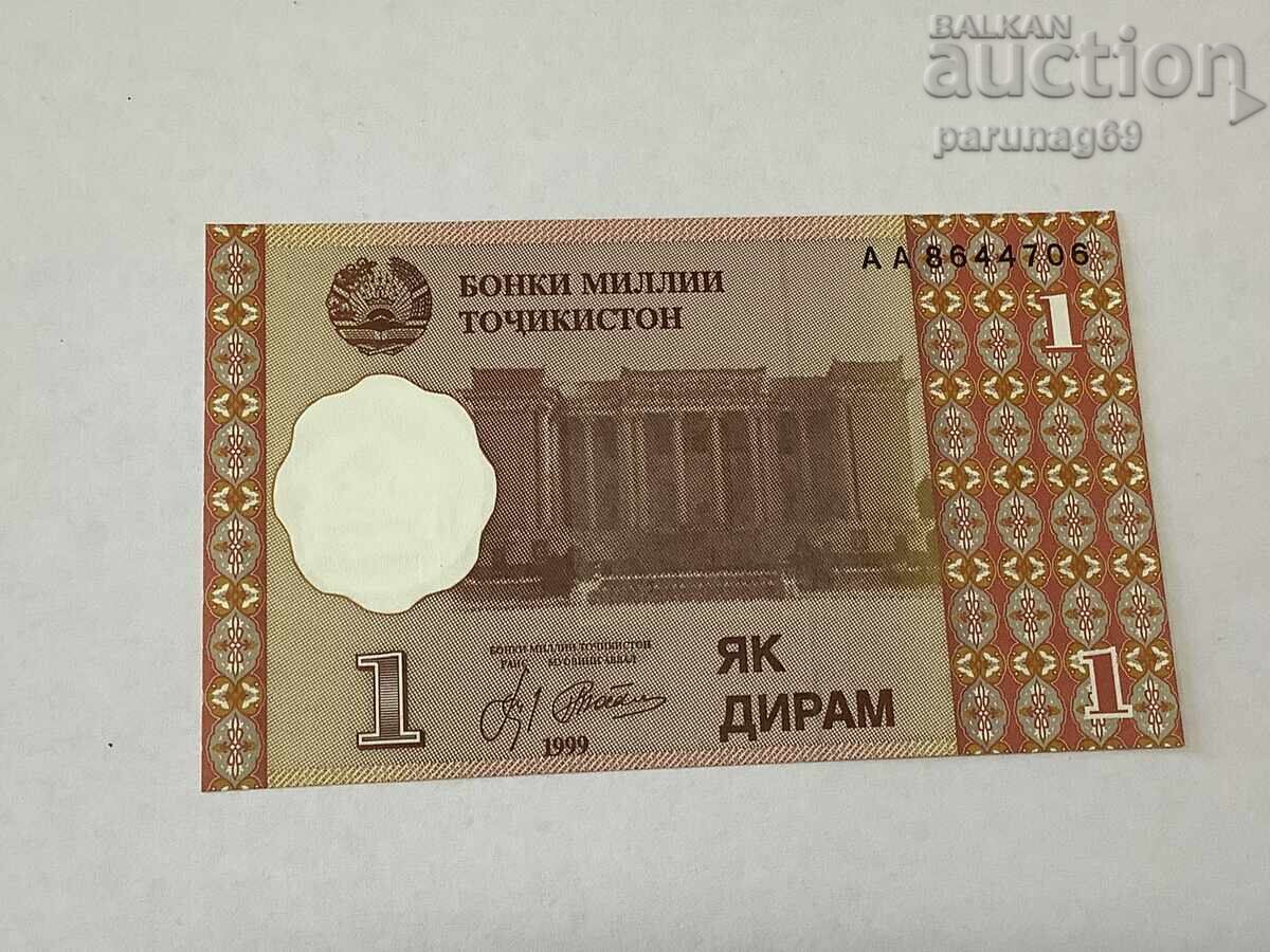 Tadzhikistan 1 diram 1999 godina UNC