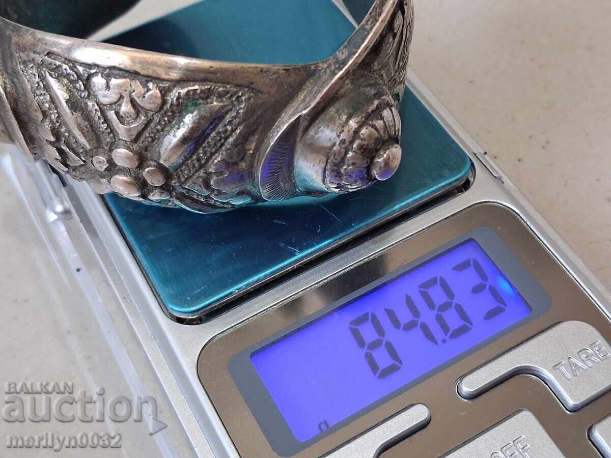 Renaissance silver bracelet slingshot, jewelry, jewelry, silver - 6