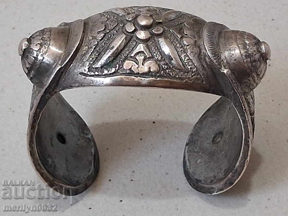Renaissance silver bracelet slingshot, jewelry, jewelry, silver