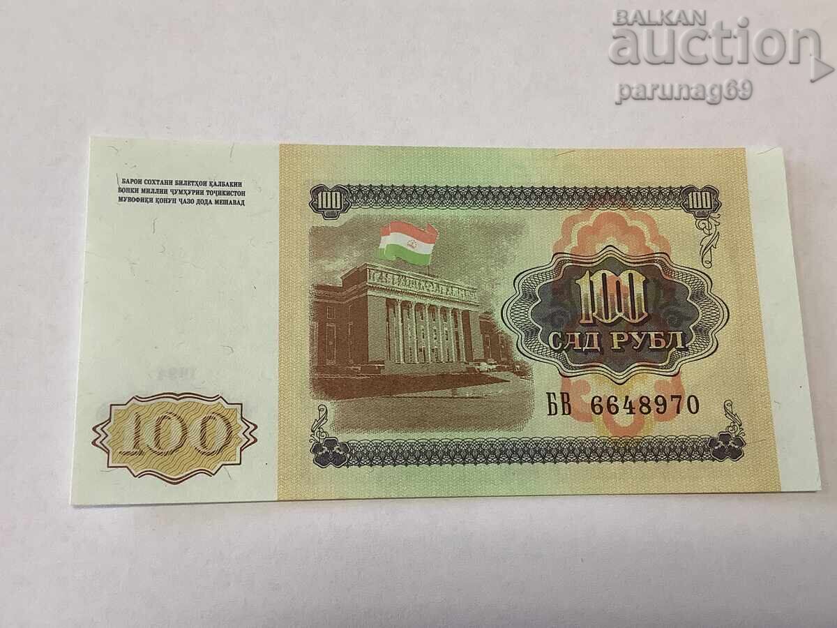 Tajikistan 100 rubles 1994 UNC with price 1.00 BGN | € 0.51 Tajikistan 100 rubles 1994 UNC with price 1.00 BGN | € 0.51