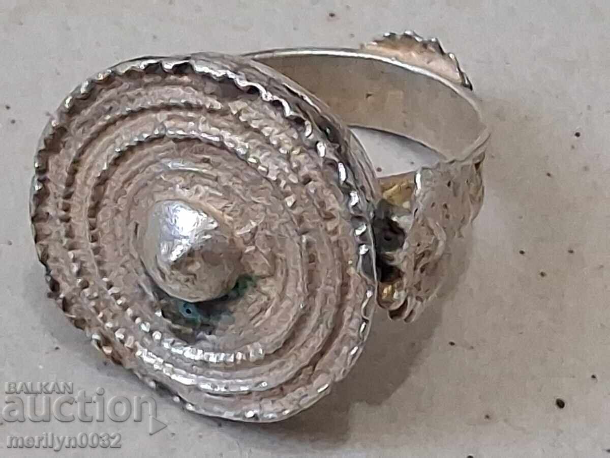 Αναγεννησιακό ασημένιο δαχτυλίδι ασήμι, κόσμημα, κόσμημα