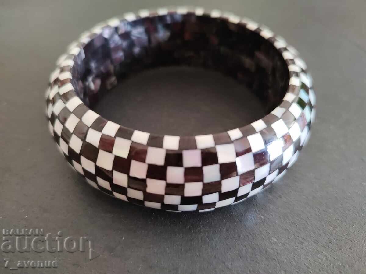 Necklace jewelry, Mother of Pearl 70s, 10.08.2025 Necklace jewelry, Mother of Pearl 70s, 10.08.2025