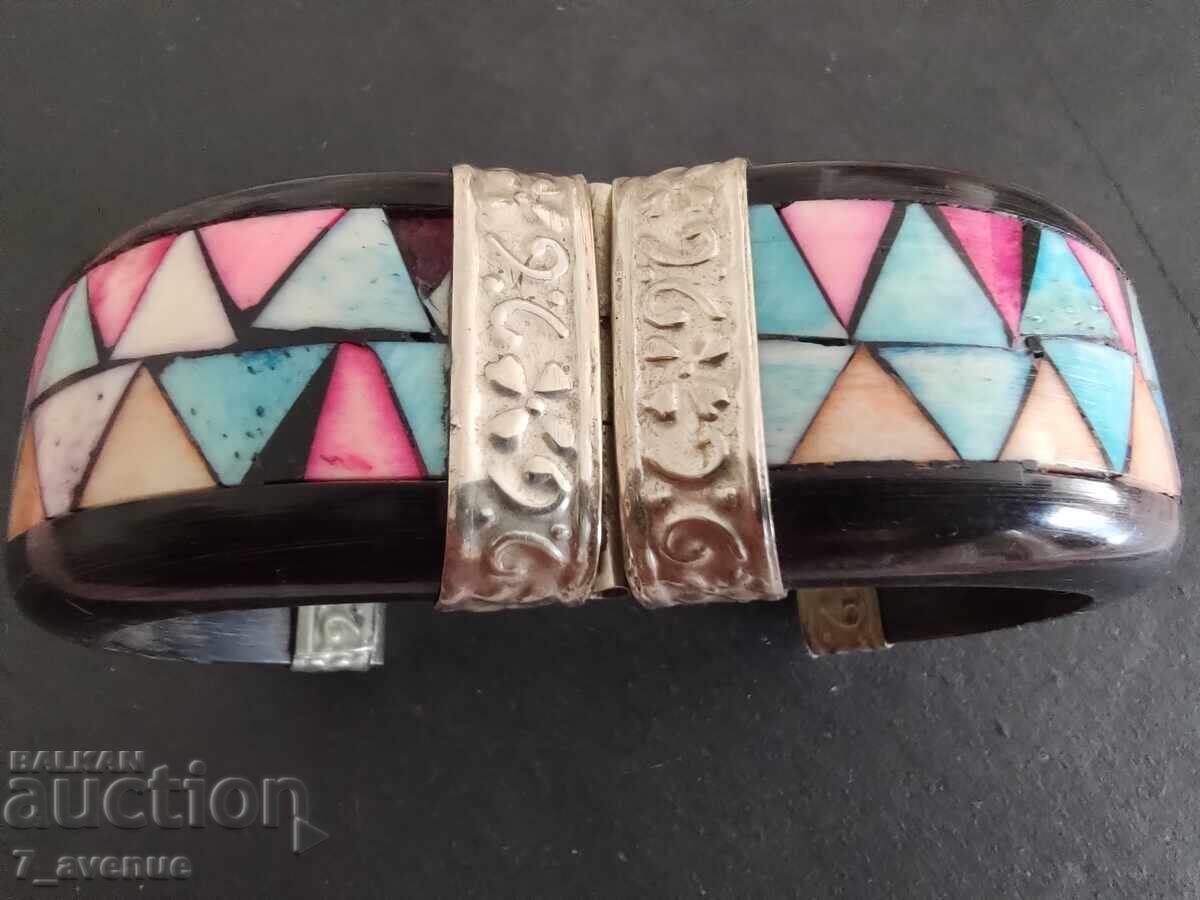 Delivery of Necklace jewelry, with bone inlay 70s, 10.08.2025