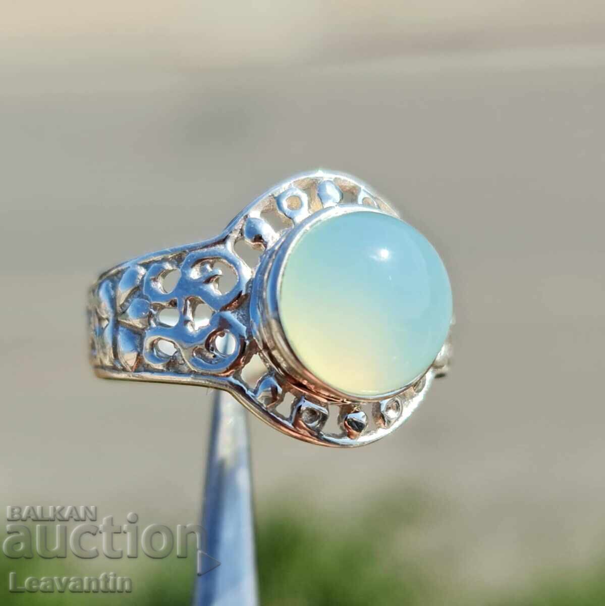 Delivery of Silver ring with Chalcedony Delivery of Silver ring with Chalcedony