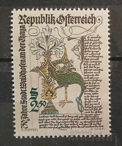 Austria 1980 Anniversary/Birds MNH