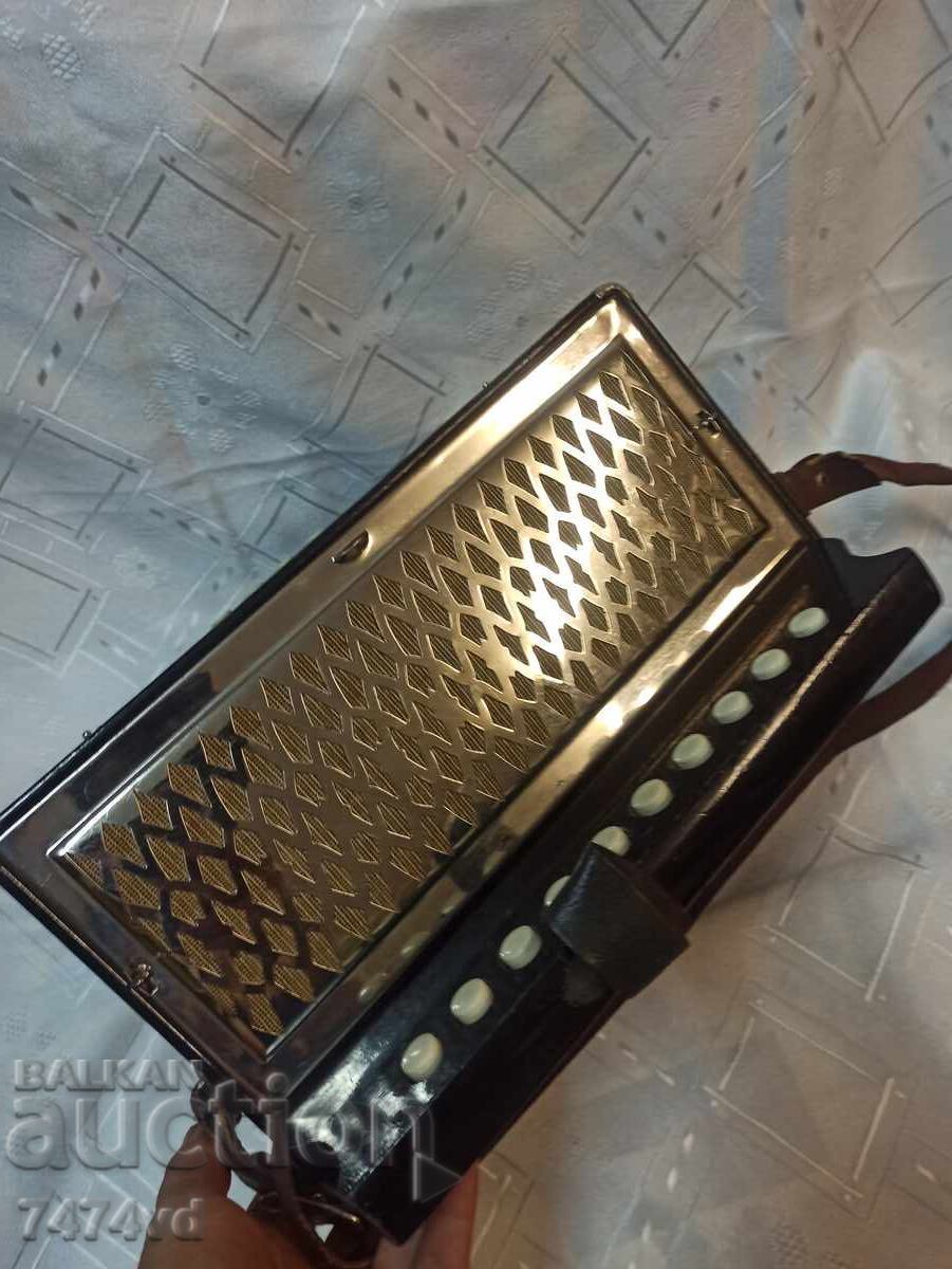Rare collector's accordion - Hohner - single-row diatonic with price 400.00 BGN | € 204.52 Rare collector's accordion - Hohner - single-row diatonic with price 400.00 BGN | € 204.52