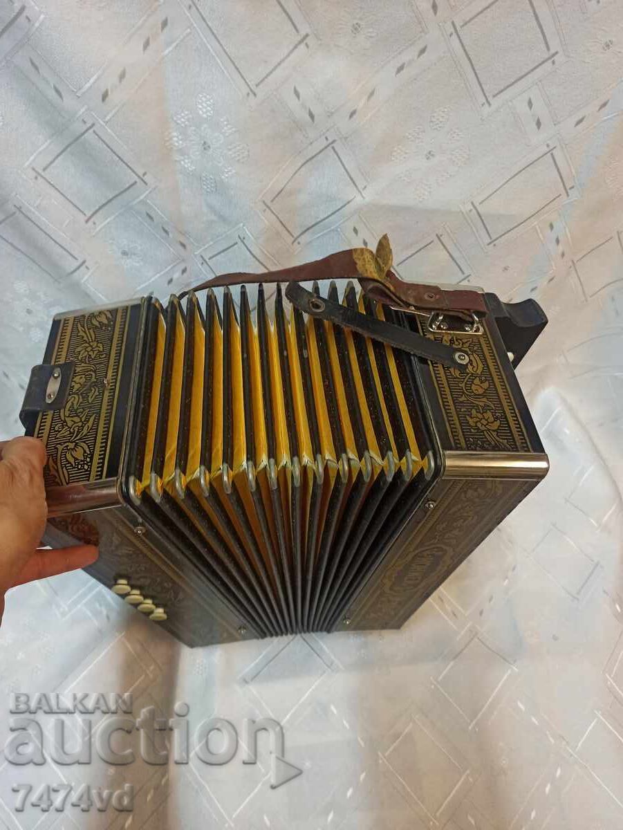 Delivery of Rare collector's accordion - Hohner - single-row diatonic Delivery of Rare collector's accordion - Hohner - single-row diatonic