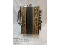 Rare collector's accordion - Hohner - single-row diatonic