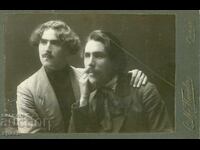 OLD PHOTOGRAPH - CARDBOARD - S. POPOV - SOFIA - 1406