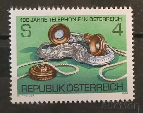 Austria 1981 Anniversary/Telephones MNH Austria 1981 Anniversary/Telephones MNH