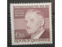 Αυστρία 1981 Προσωπικότητες MNH