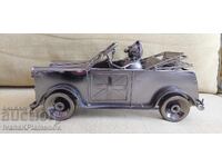 Suport metalic pentru sticlă pentru cunoscători